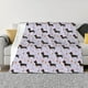 thumbnail image 1 of Fotbe Dachshund Dog Puppy Manta de Franela con Estampado, Manta Ultrasuave para Cama, Sofá, Auto, Hipoalergénica y Antibolitas-50"x40", 1 of 6