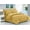 Gold, variant on Elegant Comfort  Wrinkle Resistant - Silky Soft Dobby Stripe Bed-in-a-Bag 8-Piece Comforter Set --HypoAllergenic - Full/Queen, Gray