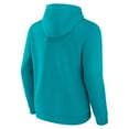 thumbnail image 3 of Men's Fanatics  Teal Charlotte Hornets Primary Logo Pullover Hoodie, 3 of 3