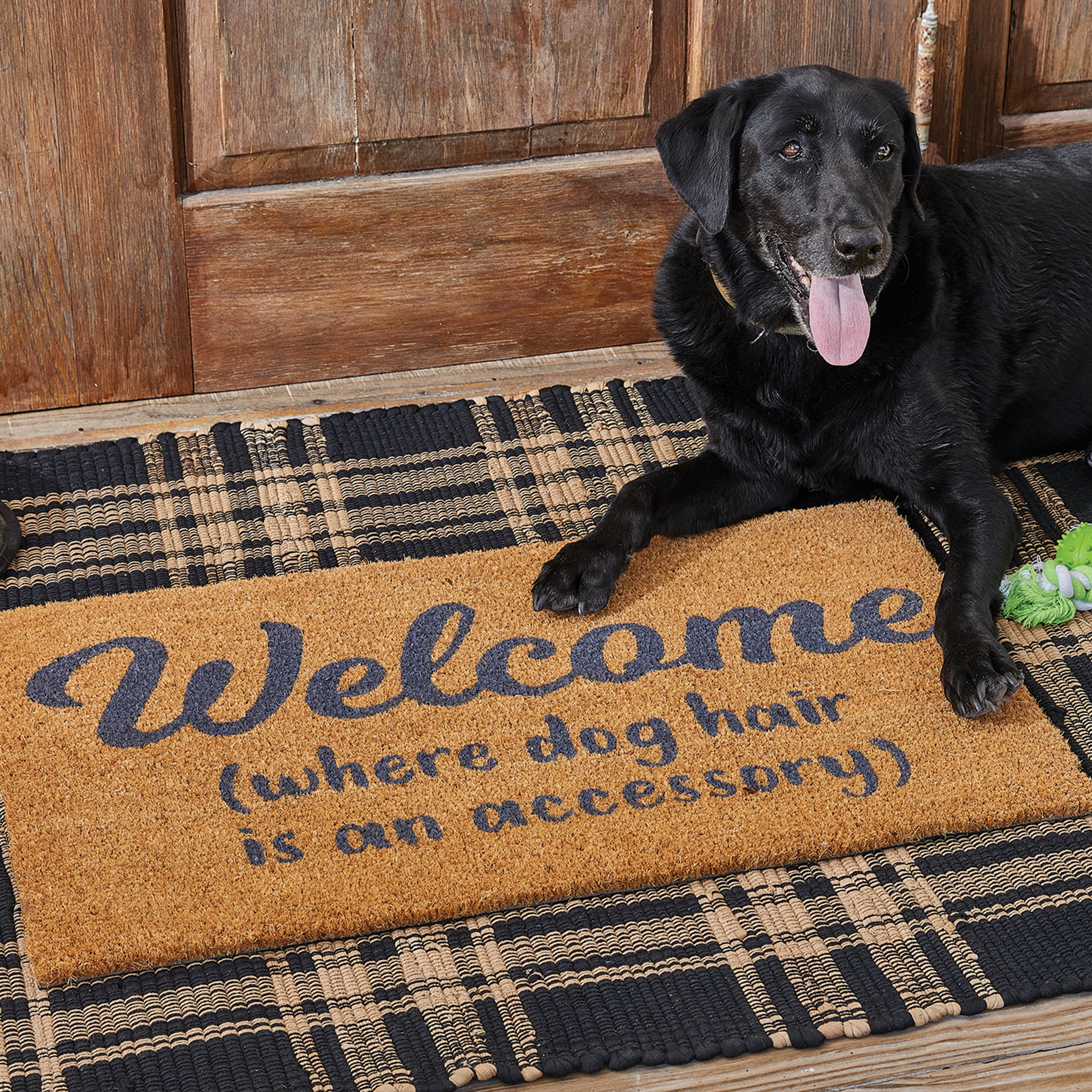 Internet's Best Chenille Dog Doormat -Tan - 60 x 30