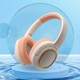 thumbnail image 4 of Up to 60% Off, Clearance Sale, Bluetooth 5.3 Headphones Subwoofer Wireless Foldable Headphones - Built-in Mic Wireless Call Folding Stereo Noise Cancellation Over Ear Soft Earmuffs Headset, 4 of 4
