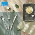 thumbnail image 7 of Amefa Cuba 20-Piece 18/10 Stainless Steel Flatware Set, Silver, 7 of 7