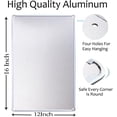 thumbnail image 2 of Aluminum Metal Signs Get Naked Unless You Are Just Visiting Metal Tin Sign for Home Kitchen Retro Decor Yard Garden Outdoor 12×16 Inches, 2 of 5