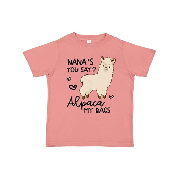 Inktastic Nana's You Say Alpaca My Bags Boys or Girls Toddler T-Shirt