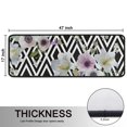 thumbnail image 5 of Kitchen Rugs Sets Of 2,Pioneer Flower Floral Print Pattern Anti Fatigue Kitchen Mat Rugs Non Slip Washable,Decorative Kitchen Floor Mats for Kitchen,Sink,Laundry,17"x47"+17"x47", 5 of 5