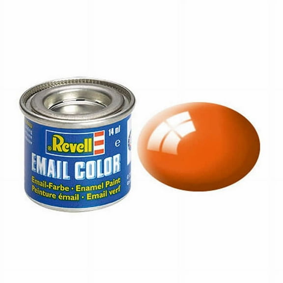 Revell Enamels 14ml Paint Tinlet, Orange Gloss