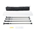 thumbnail image 4 of KFFKFF Dust Containment System, Includes Portable Bag, Four 10-Foot Adjustable Poles, and 32.8x13.12 Feet Dust Sheet, Ideal for Indoor Decor and Paint Work, 4 of 9