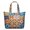 Classic, variant on Colorful Tribal Elephant Travel Duffel for Women, Hand-Drawn Artistic Pattern Weekender with Watercolor and Floral Accents, Tote Bag for Short Trips