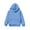 Light Blue, variant on DxhmoneyHX Girls Oversized Hoodies Basic Long Sleeve Pullover Tops Plain Workout Sweatshirts Pocket Kids Fashion Casual Outfits Fall Winter Clothes 4-14 Years