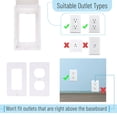 thumbnail image 4 of Bates - Baby Safety Outlet Cover Box, 2 Pack, Baby Proof Outlet Covers Baby Proofing, 4 of 9