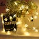 thumbnail image 3 of Cadena de luces LED navideñas con copos de nieve, cadena de luces intermitentes, cadena de luces estrellada, luces decorativas, 3 of 5