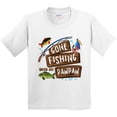 thumbnail image 3 of Inktastic Gone Fishing with My Pawpaw Youth T-Shirt, 3 of 5