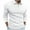 White, variant on Dagugfen Mens Shirts Lapel V Neck Long Sleeve Slim Comfy Travel Casual Dating Work Shirts Solid Color