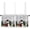 Christmasmai9892, variant on Kitchen Curtains Tiers and Valances Set, Christmas Snowman Snowflake Tree Scarf Winter Gray Rod Pocket Valance Short Window Decor Curtains for Kitchen Cafe Bathroom, 27.5"x24", 3 Pieces Set