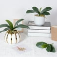 thumbnail image 4 of Feuilles de Simulation PENGXAING, Feuilles de Simulation Non Fanantes, Fausses Orchidées Phalaenopsis, Décoration Maison, 4 of 6