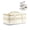 Taupe Stripe, variant on Fit + Fresh Expandable Insulated Casserole Carrier, Hot & Cold Transport Bag, Taupe Stripe