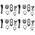 thumbnail image 2 of 4X Bike Turn Signals Remote Control Bicycle Direction Indicator LED Rear Light USB Rechargeable Cycling Taillight, 2 of 8
