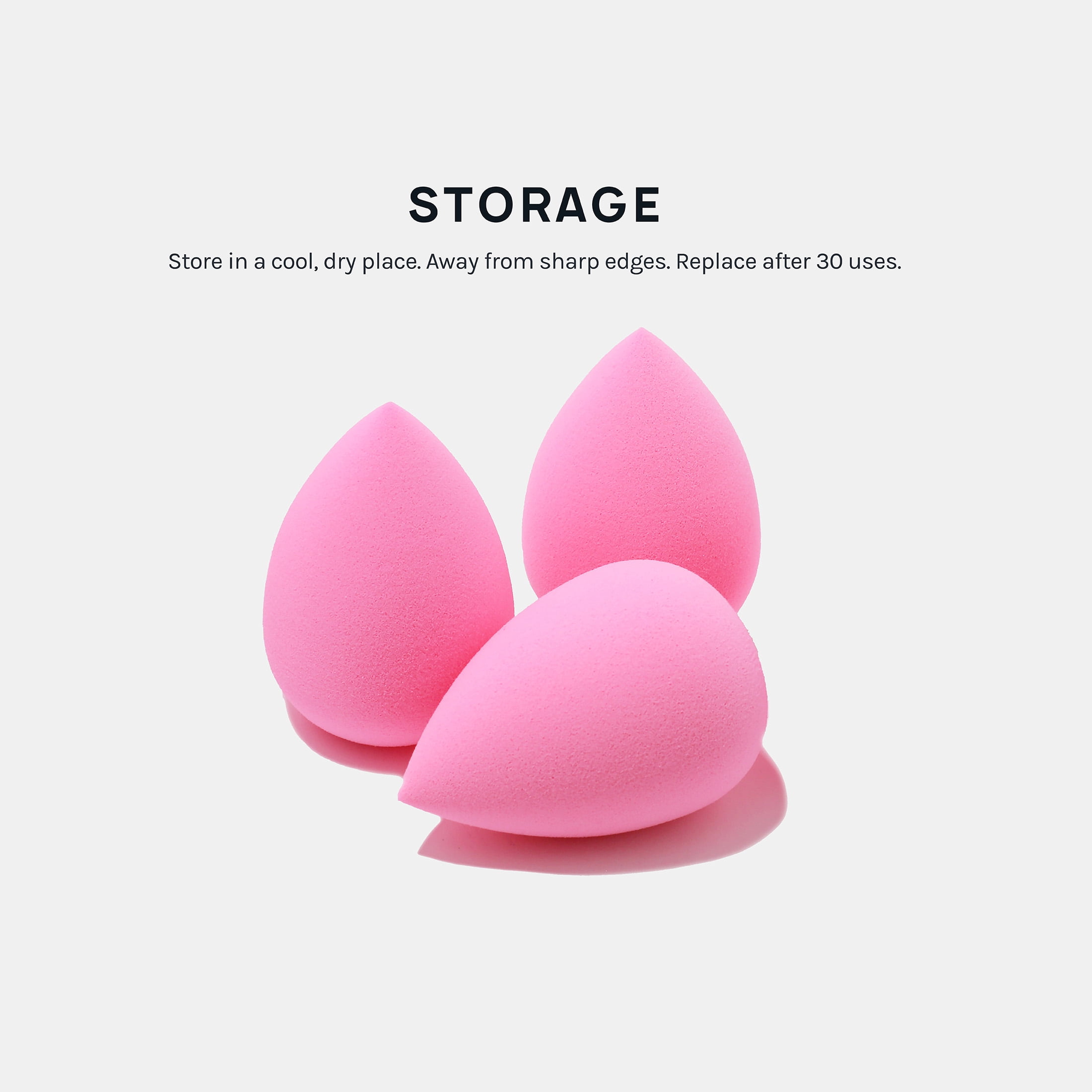 AOA Paw Paw Super Soft Wonder Blender Makeup Sponge 1 Count- Teardrop