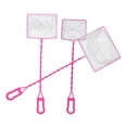 thumbnail image 2 of icolorfuled Pink Plastic Fish Net for Aquarium Use Durable Handle Easy Catch and Release Freshwater Saltwater 3 Pcs, 2 of 7