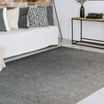thumbnail image 7 of BNM Bohemian Indoor/ Outdoor Solid Rug, 5' x 8', Slate, 7 of 7