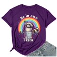 thumbnail image 4 of WEAIXIMIUNG T-Shirts Unis pour Femmes Pack T-Shirts Graphiques Vêtements d'Été Manches Courtes, 4 of 4