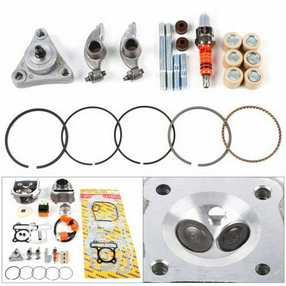 For 139QMB & 1P39QMB / GY6 100cc Scooter 50mm Big Bore Cylinder Piston Kit Set