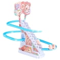 thumbnail image 1 of Electric Pig Climbing Stairs Slide Set Nios Juguete LED Música Luces 3 Cerdos Sunnimix Cerdo subir escaleras, 1 of 8