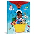 thumbnail image 3 of Marmont Hill "Flying Balloon" by Curtis Painting Print on Canvas, 3 of 5