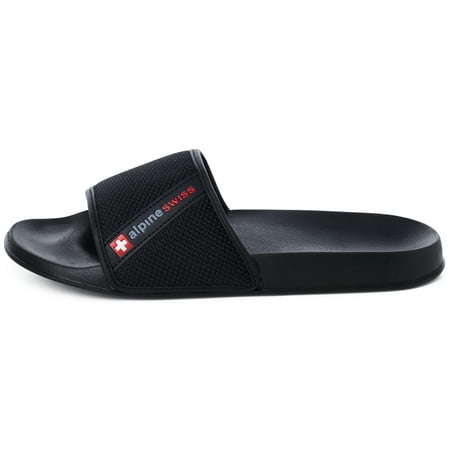 Alpine Swiss - Alpine Swiss Mens Athletic Comfort Slide Sandals EVA Flip Flops Foam Slippers