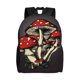 thumbnail image 1 of Fotbe Red Mushrooms Mochila de Viaje para Laptop, Mochila Ejecutiva Delgada y Resistente 15.6", 1 of 8