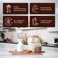 thumbnail image 5 of ChagaRoot Mycoprotein Mushroom Protein Powder Chocolate - Vegan, Plant Based, Superfood (1.76 lb - Pack of 1), 5 of 9