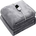 thumbnail image 5 of Electric Blanket Flannel Blanket Mattress Winter Machine Washable Double Layer Temperature Control Warmer Heated Throw Blanket, 5 of 5