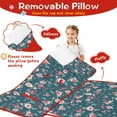 thumbnail image 3 of Pioneer Flower Floral Print Pattern Toddler Nap Mats for Kids Preschool,Sleeping Mat Bag or Kids,Toddler Sleeping Bag,Toddler Nap Mat or Daycare, 3 of 6