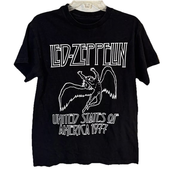 Led Zeppelin US Tour 1977 T-Shirt, Band Music Unisex Shirt
