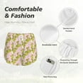 thumbnail image 4 of Salouo Pears And Flower Print Women's 2 in 1 Running Shorts Double-Layer Shorts Athletic Workout Gym Yoga Shorts Running Shorts for Women-XX-Large, 4 of 7