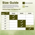 thumbnail image 3 of 40" X 84" Paintable Frosted Glass Bi-Fold Sliding Barn Door, Pre-Assembled Solid Core Panel Bifold Barn Door With Hardware Kit Included, Water-Resistant Primed White Finish, Effective Sound Reduction, 3 of 7