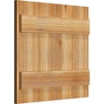 thumbnail image 2 of 21 1/2"W X 20"H Timbercraft Four 5 3/8" Boards Joined Board-N-Batten Shutters, Rough Sawn Western Red Cedar (Per Pair), 2 of 13
