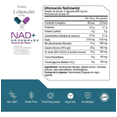 thumbnail image 2 of NAD+ NR Complex Eternal Nutrition 100 Cápsulas 1200 mg, 2 of 7