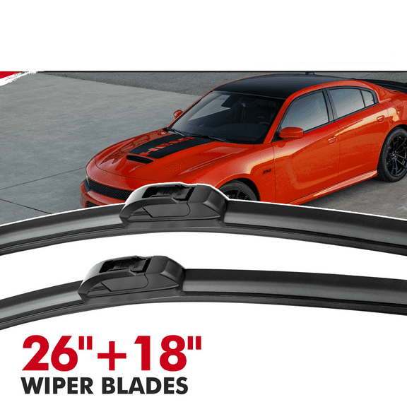 Windshield Wiper Blades 26" 18" Replacement for 2016-2017 Honda Civic, 2016-2017 Honda HR-V
