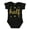 AB-Black, variant on Half Birthday 1/2 Photo Boys or Girls Baby Bodysuit