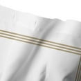 thumbnail image 5 of Creative Products Beige and White Letter S Monogrammed 71x74 Shower Curtain, 5 of 7