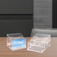 thumbnail image 5 of CIMAXIC Desktop Business Card Stand White Acrylic Organizer for Neat and Tidy Desk, 5 of 6