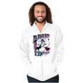 thumbnail image 3 of Popeye Blessed Cool Asian Inspired Men Big & Tall Zip Hoodie Brisco Brands 5X, 3 of 5