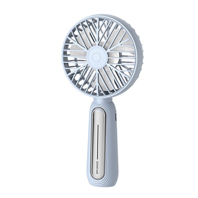 Inteprter Ventilador de mano Dispositivo de enfriamiento personal portátil Enfriador de oficina Blanco Electrodomésticos Azul Inteprter HA063617-03B