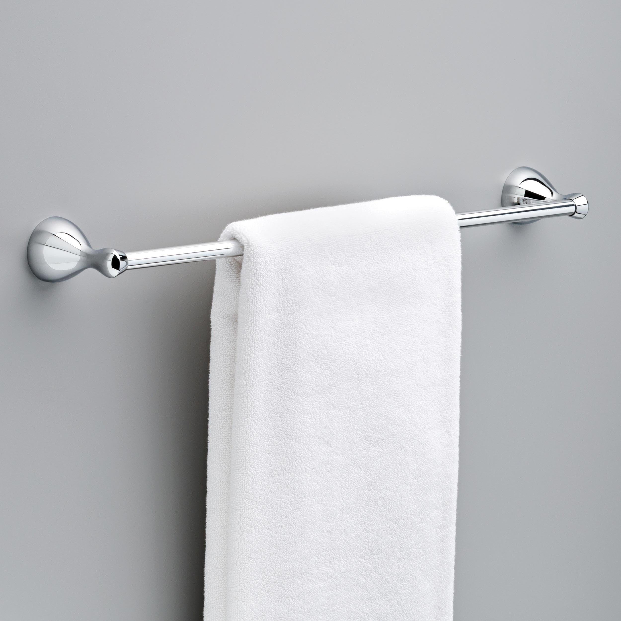 Delta Faucet FNDS24-PC Foundations Towel Bar, Polished Chrome - Product Is Brand New In Retail Packaging
