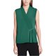 thumbnail image 1 of Blusa de punto plisada Calvin Klein mujer verde mediana Tejer, 1 of 2
