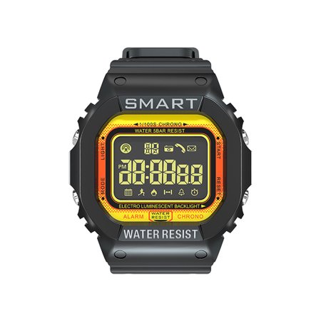 LOKMAT MK22 Smart Bracelet BT Smart Men Watch Sport Fitness Pedometer Water Resistance Call Reminder Clock Digital SmartWatch For iOS Android Phone