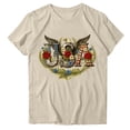 thumbnail image 3 of 250th Anniversary USA Shirt for Women America 250 T-Shirts Short Sleeve Patriotic Memorial Day Tops 4th of July Gift Tee Tops, 3 of 6