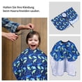 thumbnail image 3 of Housse de Coiffure pour Enfants Dauphin Imperméable Cape de Barbier Robe de Coupe Tablier, 3 of 5