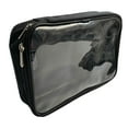 thumbnail image 3 of Bolsa de maquillaje transparente de PVC Yinane organizador de cosméticos grande, 3 of 7